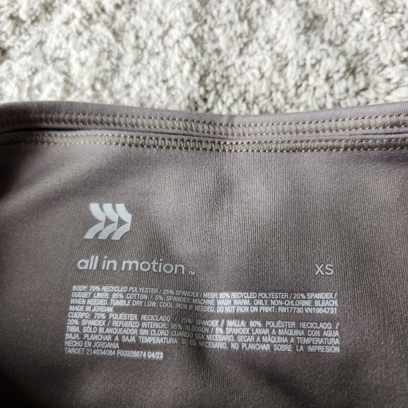 Women's Brushed Sculpt High-Rise Pocketed Leggings - All In Motion Brown - XS - Picture 12 of 16